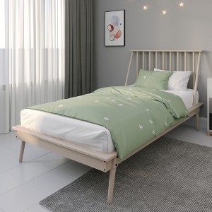 ChaletPosh Wooden Platform Bed - 1 of 4