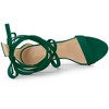 Allegra K Women's Open Toe Strappy Lace Up Stiletto High Heel Sandals - 4 of 4