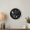 Creative Products Livin the Nightmare 20 x 20 Round White Framed Print - 4 of 4