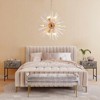 Rennnsan Luthon 22"W 12-Light Sputnik Dandelion Color Glass Modern Dimmable Chandelier in Gold - 4 of 4