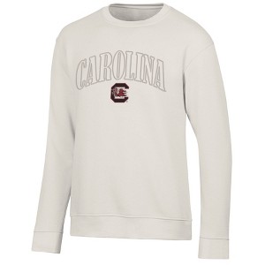 NCAA South Carolina Gamecocks Men's Crew Neck Fleece Sweatshirt - 1 of 3