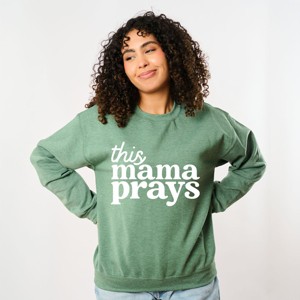 Simply Sage Market This Mama Prays Sweatshirt - 1 of 4