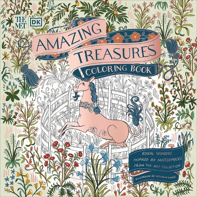 The Met Amazing Treasures Coloring Book - (DK the Met) by  Meghann Rader (Paperback)