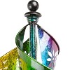 Evergreen 90"H Wind Spinner, Floral Lemniscate- Fade and Weather Resistant Outdoor Decoration - 2 of 4