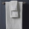 Clean Design Home Anti-Allergen Savoy Grey 4-Pack Wash Towel Set - 4 of 4