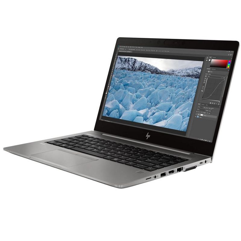 HP ZBook 14U G6 Laptop, Core i7-8665U 1.9GHz, 32GB, 1TB SSD, 14" FHD, Win11P64, CAM, A GRADE, AMD Radeon Pro WX3200 4GB, Manufacturer Refurbished, 3 of 5