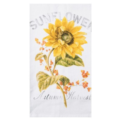 New Kitchen Towels Set of Four Sunflower Crackle Sunflowers Target Home Napkins 