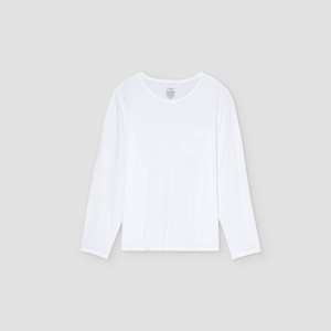 Men's Relaxed Fit Long Sleeve Adaptive T-Shirt - Goodfellow & Co™ - 1 of 2