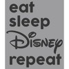 Boy's Disney Eat Sleep Repeat Pull Over Hoodie - 2 of 4