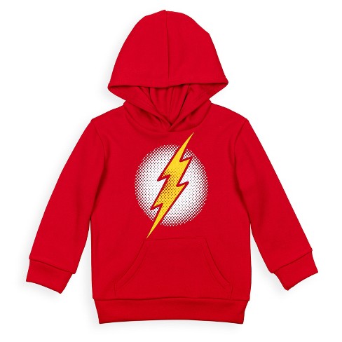 Dc Comics Justice League The Flash Toddler Boys Fleece Pullover Hoodie ...