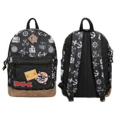 One Piece Live Action Icons 11” Black Backpack