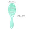 Unique Bargains Grid Hair Brush Shower Detangler Need to Vent Detangling Brush Rubber - 2 of 4