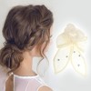 Unique Bargains Cute Flower Ribbon Scrunchie Hair Elastic Band 1 Pc - 2 of 4