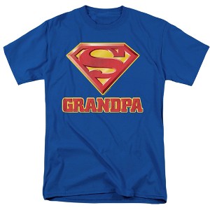 Superman Super Grandpa Adult T-Shirt - 1 of 4