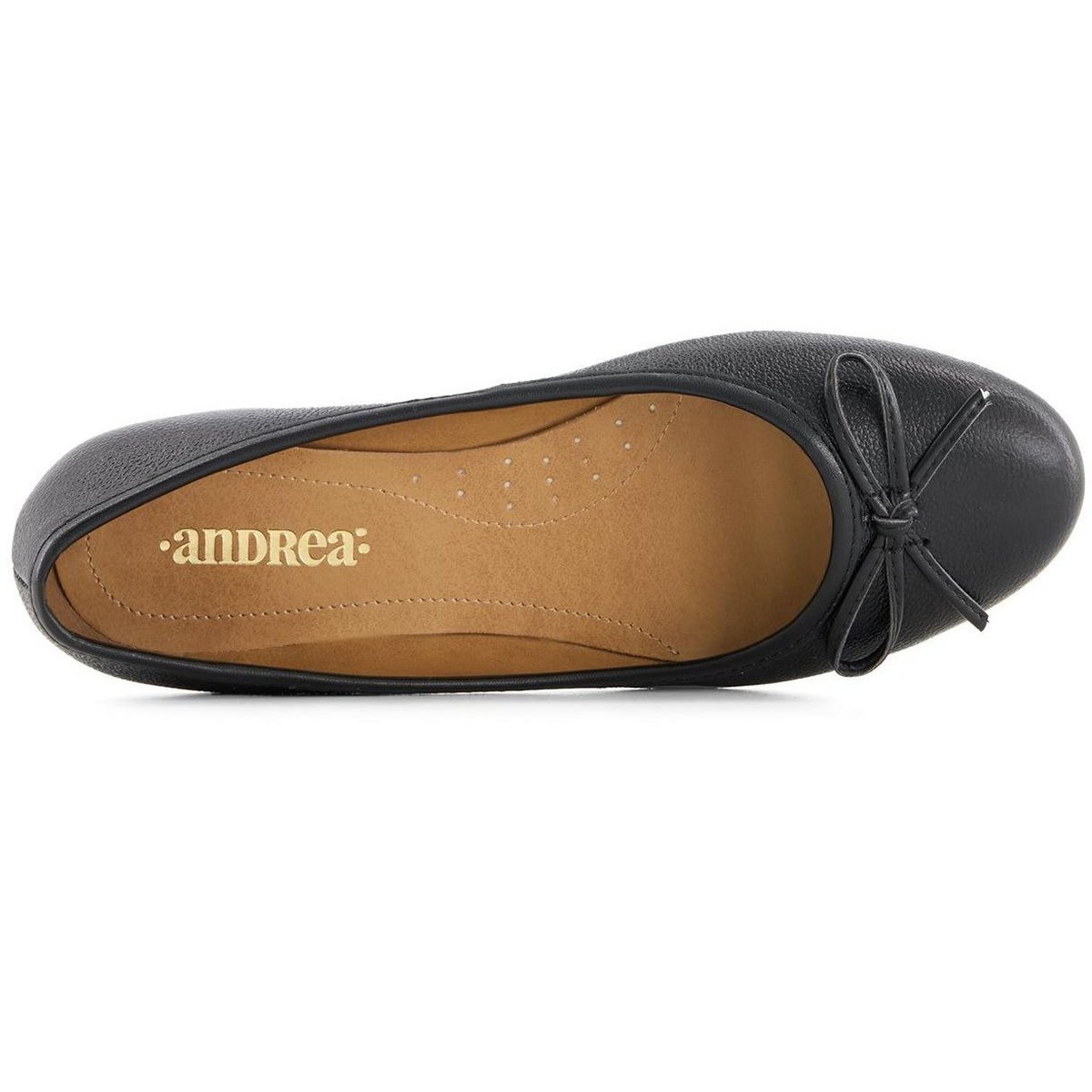 Обувь Andrea Women's Ballet Flats With Bow 36064 Black 9 — фото 3