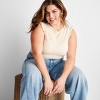 Women's Jacquard Tank Top - Future Collective - 3 of 3