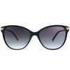 Burberry BE 4216 30018G Womens Cat-eye Sunglasses Black 57mm - 2 of 3