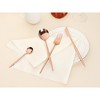 REGALWOVEN 20 Pcs Stainless Steel Mirror Polished Comfortable Handle Serving Sets - 4 of 4