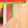 Annie Selke - Dash & Albert Seed Stitch Stripe Watermelon Handwoven Indoor/Outdoor Rug - 4 of 4