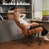XIZZI High Back Executive Office Chair Recline Function 24.61" Wide Seat, Ergonomic Desk Chair with Comfy Lumbar Support & Neck Support - 4 of 4