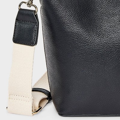 Universal Thread Studded Handle Mini Bucket Crossbody Handbag - Universal Thread™ Black — фото 5