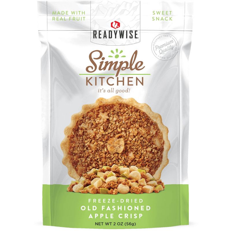 ReadyWise Simple Kitchen Old Fashioned Apple Crisp Freeze-Dried Dessert - 12oz/6ct, 3 of 6