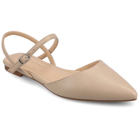 Обувь Journee Collection Journee Women's SuperNatural Shades Martine Flats, Taupe 8