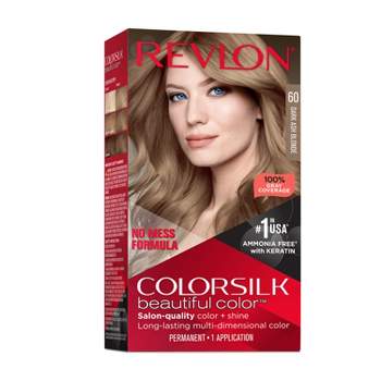 Revlon Colorsilk Beautiful Color Permanent Hair Color Long-Lasting High-Definition with 100% Gray Coverage - 4.4 fl oz