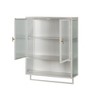 NicBex Wall Mounted Bathroom Storage Cabinet,27.56'' Wall Cabinet with Shelves,Cabinet for Bathroom - 4 of 4