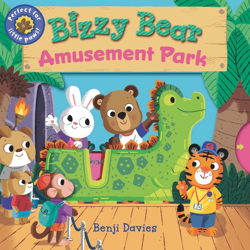 Bizzy Bear: Amusement Park - (Board Book)