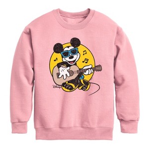 Boys' - Disney - Mickey & Friends Graphic Long Sleeve Fleece Sweatshirt - 1 of 4
