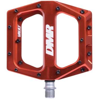 DMR Vault Platform Pedals 9/16" Concave Alloy Body Removable Pins Copper Orange