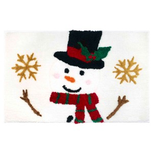 Avanti Snowman Rug - 1 of 3