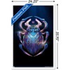 Trends International DC Comics Movie Blue Beetle - Scarab Teaser One Sheet Framed Wall Poster Prints - 3 of 4