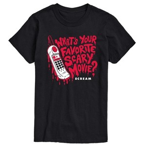 Men's - Scream - Favorite Scary Movie Short Sleeve Graphic T-Shirt - 1 of 3