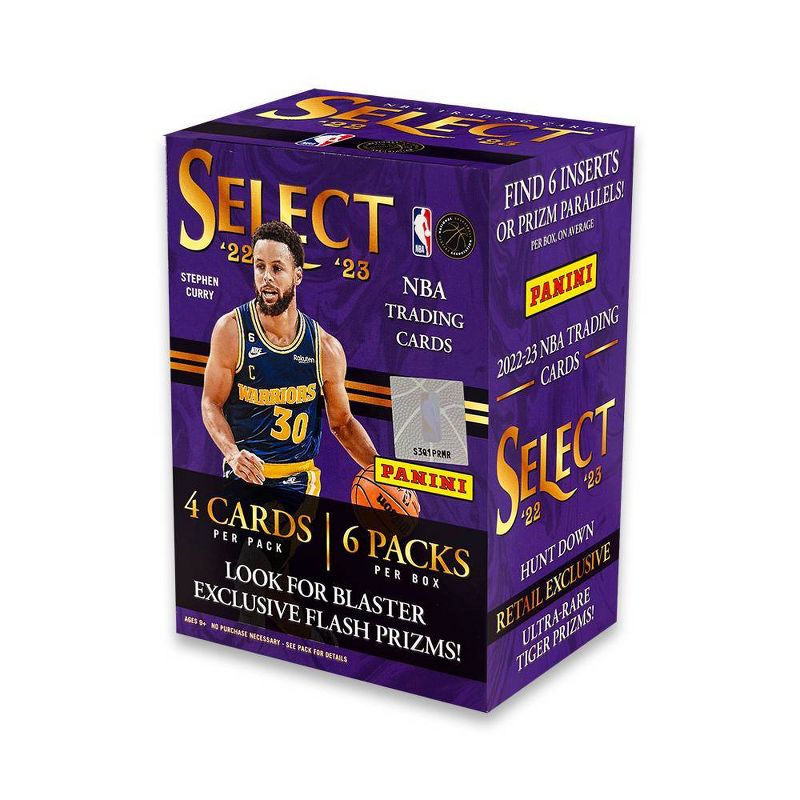2022-23 Panini NBA Select Basketball Trading Card Blaster Box, 1 of 4
