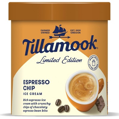 Tillamook Limited Edition Espresso Chip Ice Cream - 48 fl oz