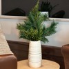 Artificial Mixed Pine & Juniper Stem Green 26"H - 3 of 3