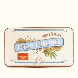 Aunt Sally's Pralines- 12 Count Collectible Tin- Assorted Creamy Pralines - 1 of 2