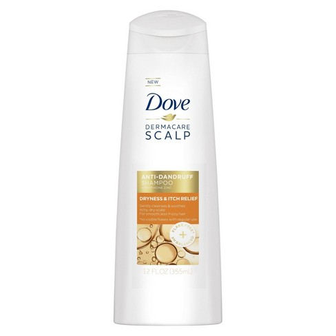 Dove Derma Care Scalp Dryness Itch Relief Anti Dandruff Shampoo 12 Fl Oz