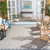 Courtyard CY8522 UV & Stain Resistant Non-Shedding Power Loomed Indoor/Outdoor Rugs - Safavieh - 2 of 4