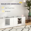Gulches PawHut Whelping Box for Dogs with Waterproof Whelping Pad,for Small Dogs, 65" L x 31.5" W x 19" H - 2 of 4