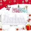 JDICTION 3D Merry Christmas Sign Resin Mold - Christmas Epoxy Casting Molds for DIY Table/Home Decor Xmas Tree Ornament Craft - 2 of 4