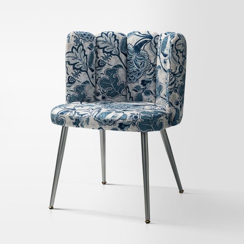 Printed best sale fabric chairs