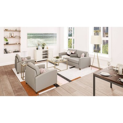 Dover 56" White Poplar Entertainment Center with Adjustable Shelves