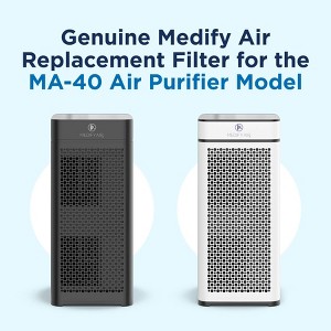 Medify Air 2pk MA-40 Replacement Filter with True HEPA H13 and Lasts 5-6 Months - 1 of 4