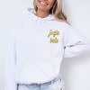 Simply Sage Market Embroidered Jingle Bells Bold Cursive Hoodie - 3 of 4