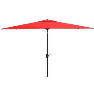 Athens 6.5 X 10 Ft Rectangle Crank Umbrella - PAT8307 - Safavieh - 1 of 3
