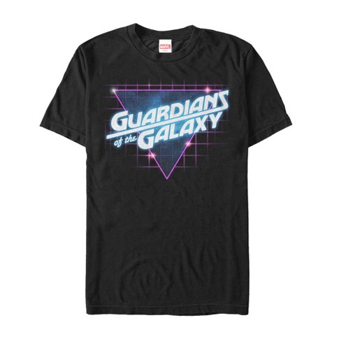 Men's Marvel Guardians Of The Galaxy Retro Logo T-shirt : Target