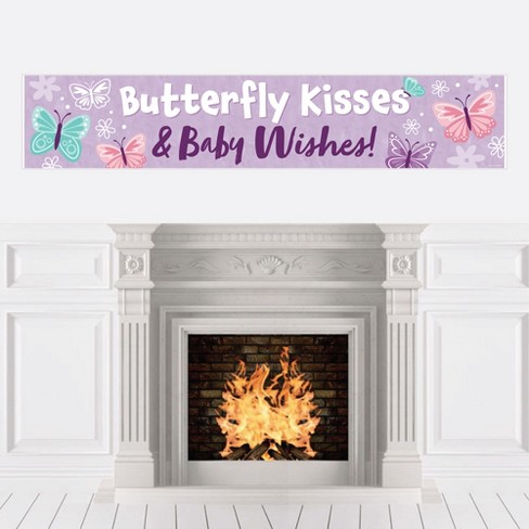 Big Dot Of Happiness Beautiful Butterfly - Floral Baby Shower Or